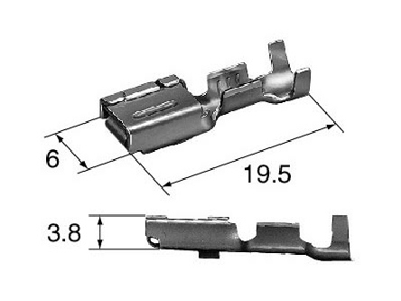 10x Genuine OEM Sumitomo 8240-4862 Sealed Series Socket Terminals - HX DL SL TL, Tin Finish