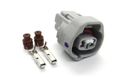1-Pin Temperature Sensor Connector Pigtail 90980-11428 Fit for Toyota RAV4