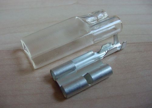 100set Open Barrel Terminal Female Bullet Socket BL2-195A-0 TAB=φ4mm CALY 